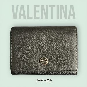 Valentina Black Leather Wallet